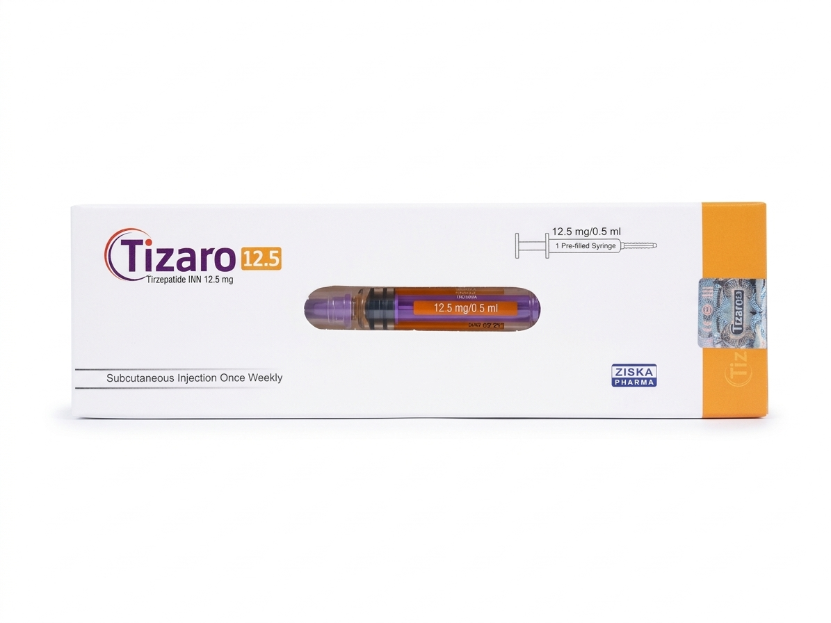 12.5 Tizaro(Tirzepatide) Injection-Ziska 替西帕肽/替尔帕肽 12.5mg - 图片 1