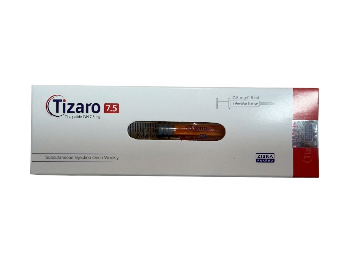 7.5 Tizaro(Tirzepatide) Injection-Ziska 替西帕肽/替尔帕肽 7.5mg - 图片 1